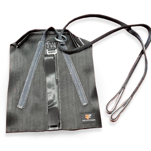 Rally Fitness Nylon Carpet Sled with Upper Body Sled Strap