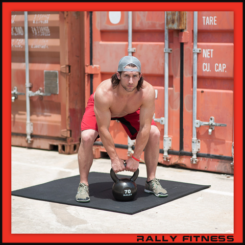 70lb Kettle Bell Swing