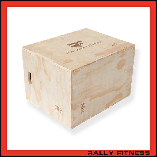 3 in 1 Wooden Jump Box | Wood Plyometric Box | Rally Fitness