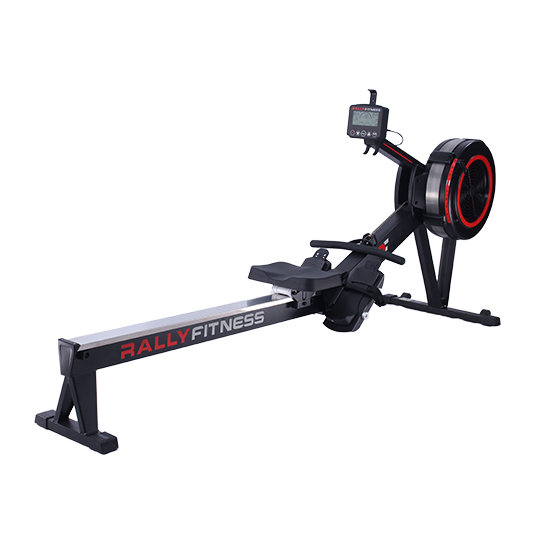 Rally Fitness® Commercial Air Rower Display