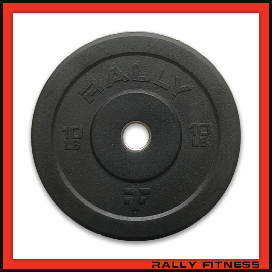 Rally Fitness® Olympic Crumb Recycle Rubber HD Bumper Plate