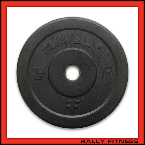 Rally Fitness® Olympic Crumb Recycle Rubber HD Bumper Plate