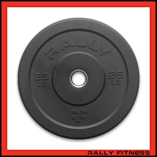 Rally Fitness® Olympic Crumb Recycle Rubber HD Bumper Plate