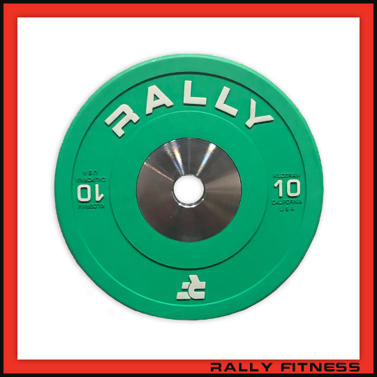 Rally Fitness® Urethane Bumper Plates 10LB