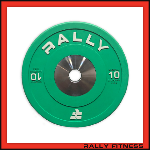 Rally Fitness® Urethane Bumper Plates 10LB