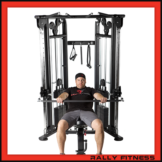 Functional Trainer with bar accessories 