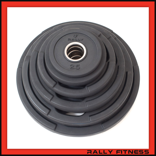 Olympic Weight Rubber Grip Plates