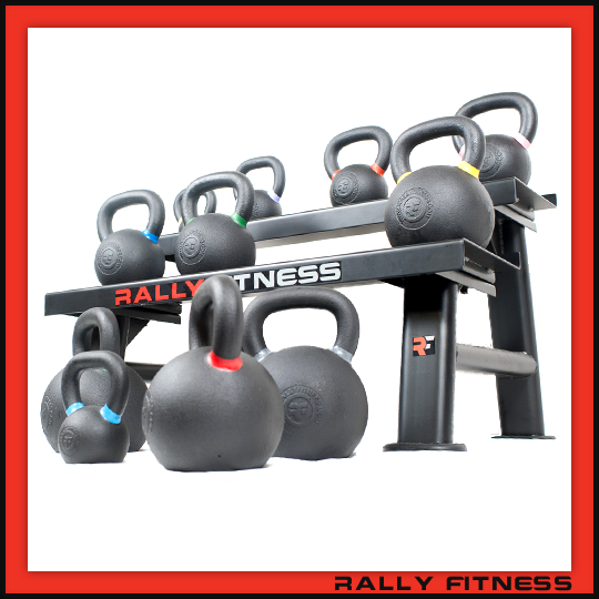 Keells Rack 2 Tier Kettlebell Storage Rack | Rally Fitness