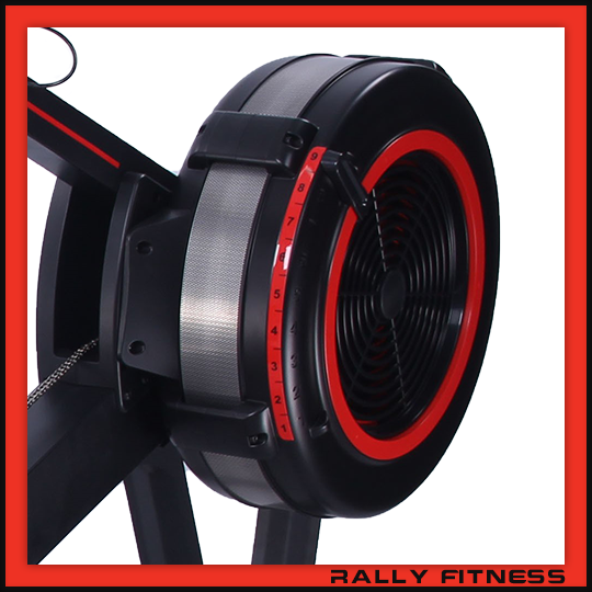 Rally Fitness® Commercial Air Rower Flywheel and Damper