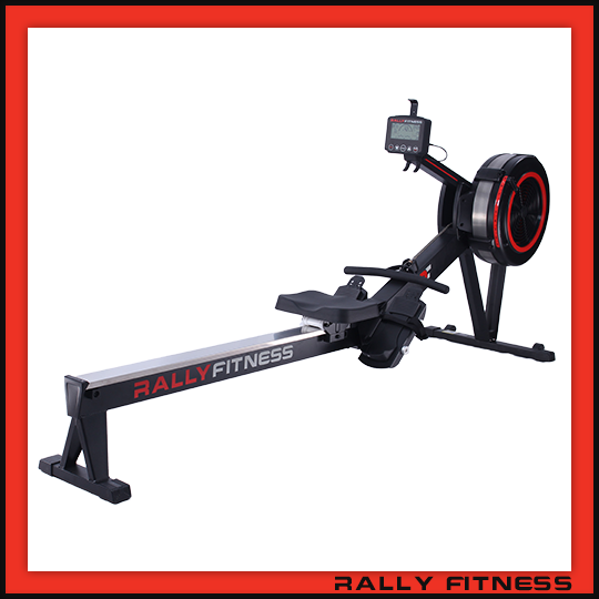 Commercial Air Rower Rowing Machine Online Rally Fitness