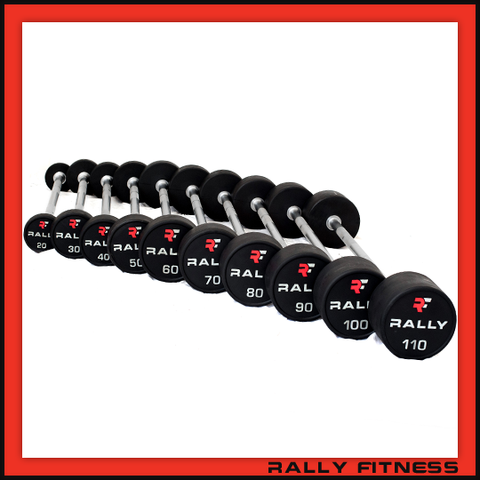 Fixed Barbell Set w/ Straight Bar